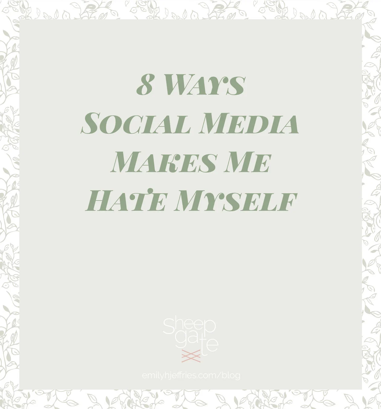 The Ultimate Frenemy: 8 Ways Social Media Makes Me Hate Myself