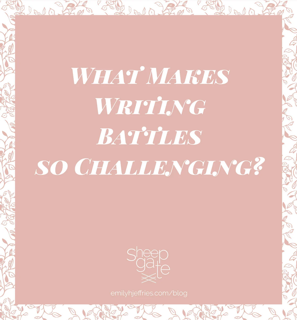 Battling Battles: What Makes Writing Combat So Challenging?