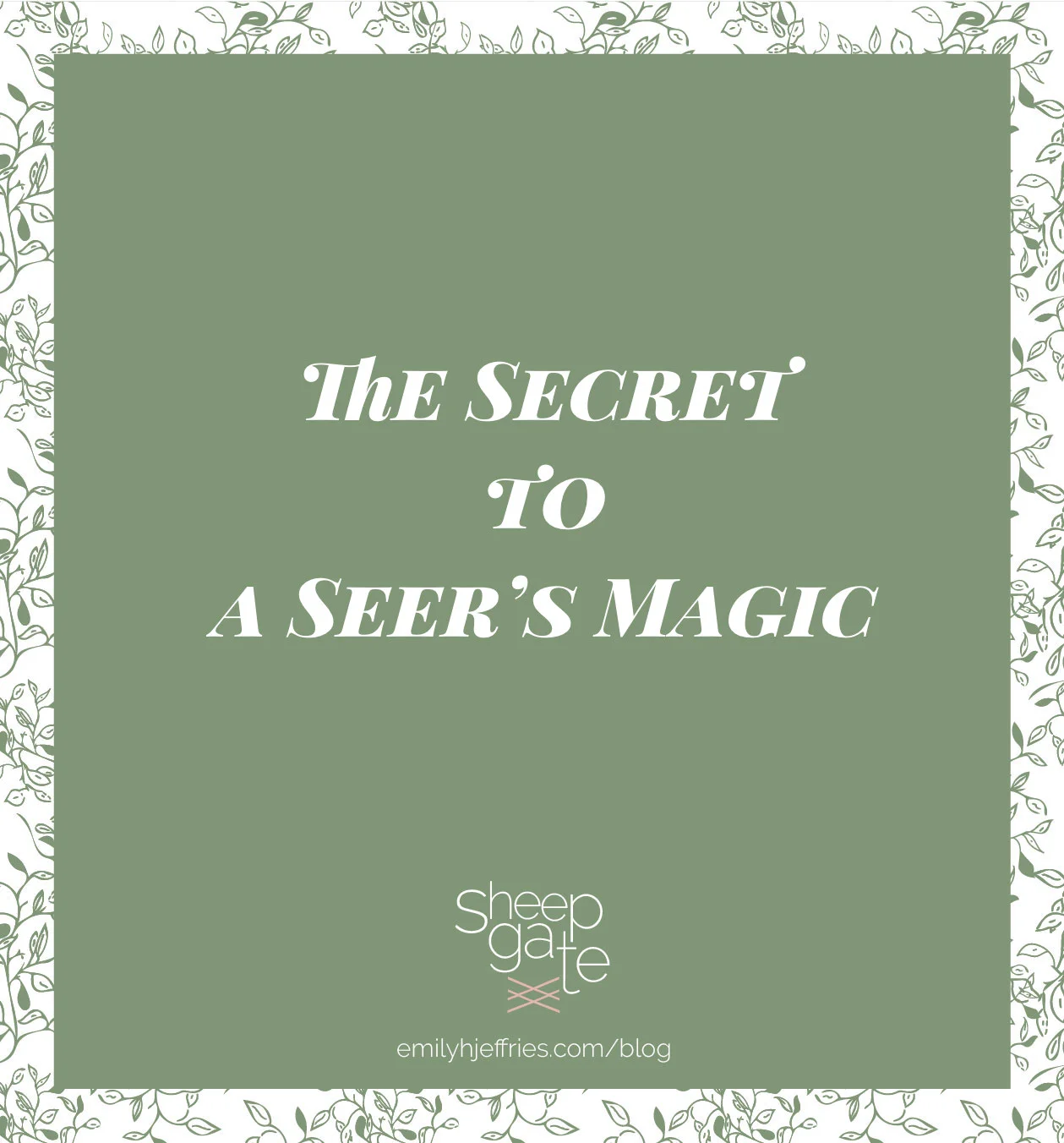 The Secret to a Seer's Magic: Three Modes of Surrender
