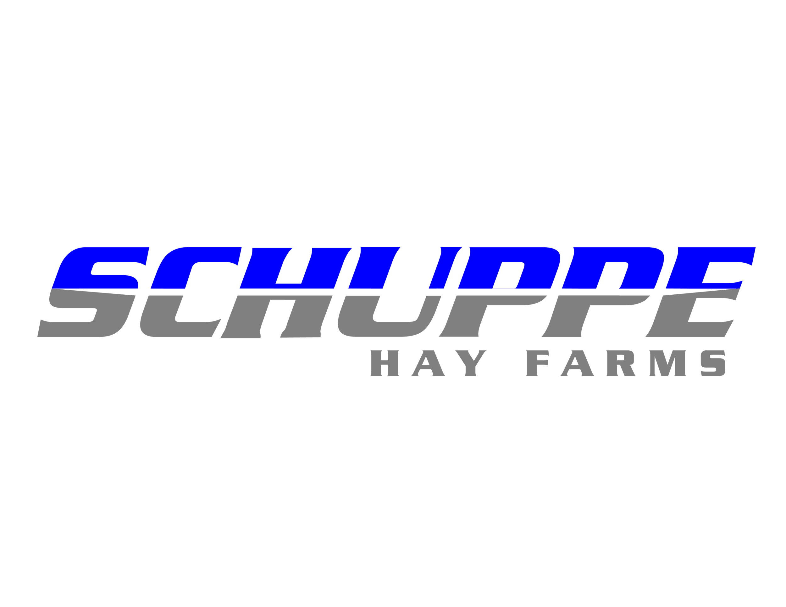 Logo Design: Schuppe Hay Farms
