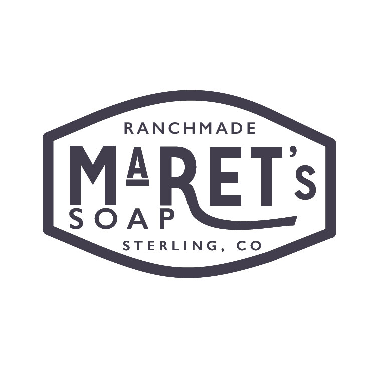 A complete rebrand for Maret's Soap turned a simple packaging label, into a design forward display of Maret's soap artistry. Inspired by the rustic tones and ranch equipment logos, this logo communicates the simplicity and ranchmade business that thrives on small community. 