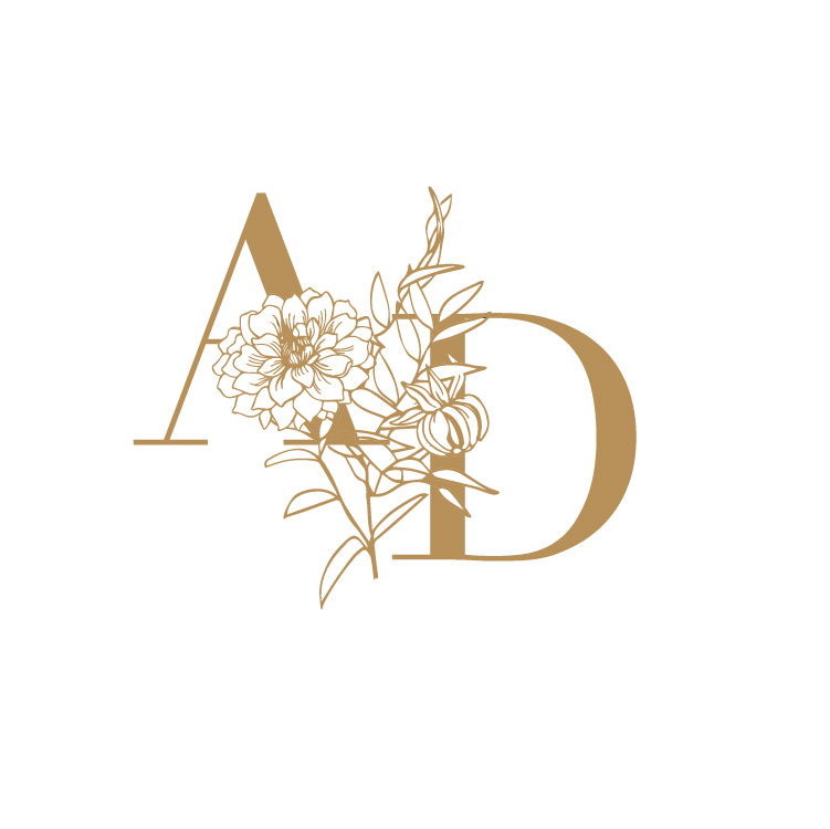 Logo Design: Alba Dahlia Floral