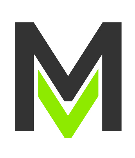 Logo Design: Muscle Volleyball
