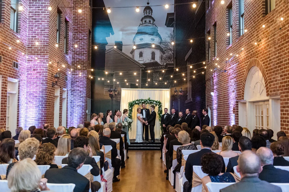 Real Weddings Historic Inns of Annapolis Walk the Aisle Weddings