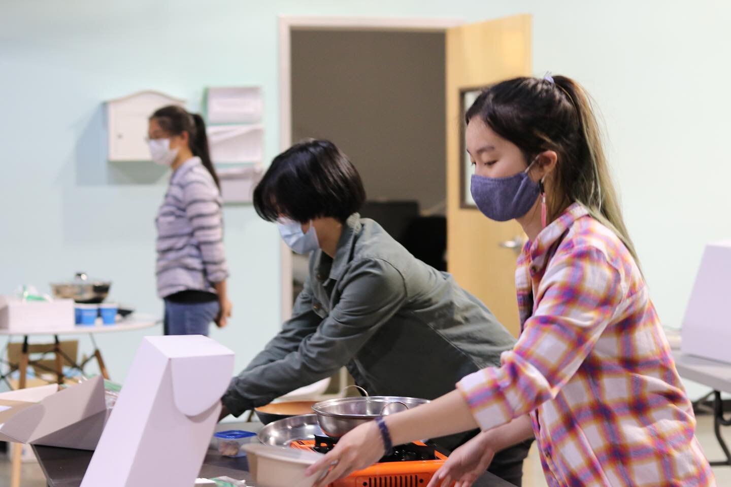 Last week, our seniors had a cooking and movie social where they learned how to cook two dishes. Looking forward to our next hangout! #senioredition