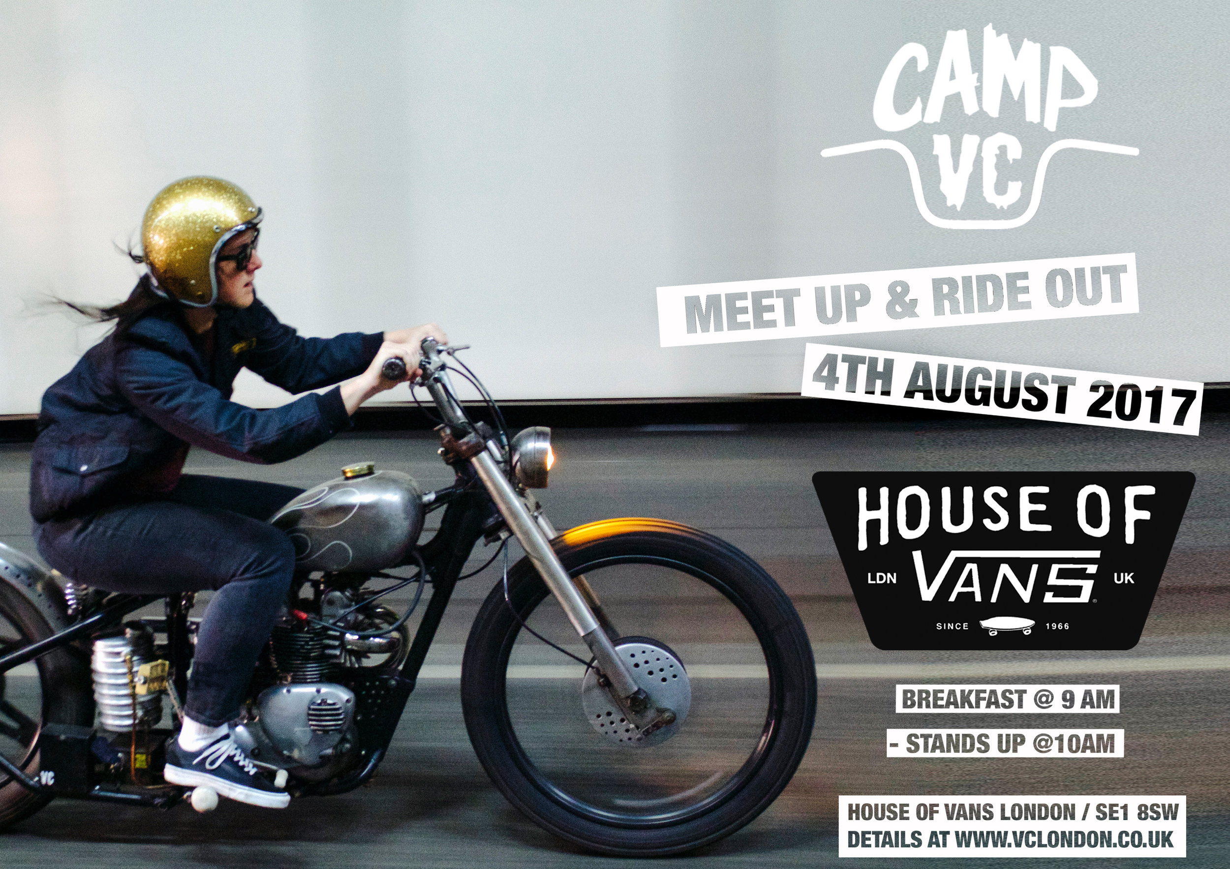 CAMP VC X HOUSE OF VANS RIDE OUT — VC LONDON