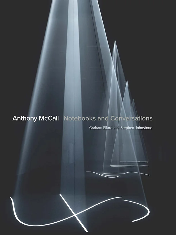 Notebooks and Conversations Monograph. By Graham Ellard, Stephen Johnstone, and Anthony McCall. Published by Lund Humphries in association with Kunstmuseum St Gallen. 192pp. 2015. to buy: https://www.amazon.com/Anthony-McCall-Conversations-Graham-Ellard