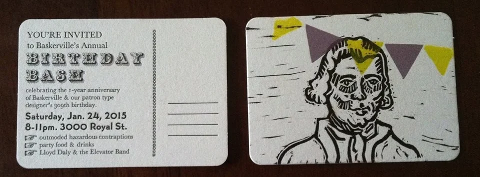 Baskerville Invitation