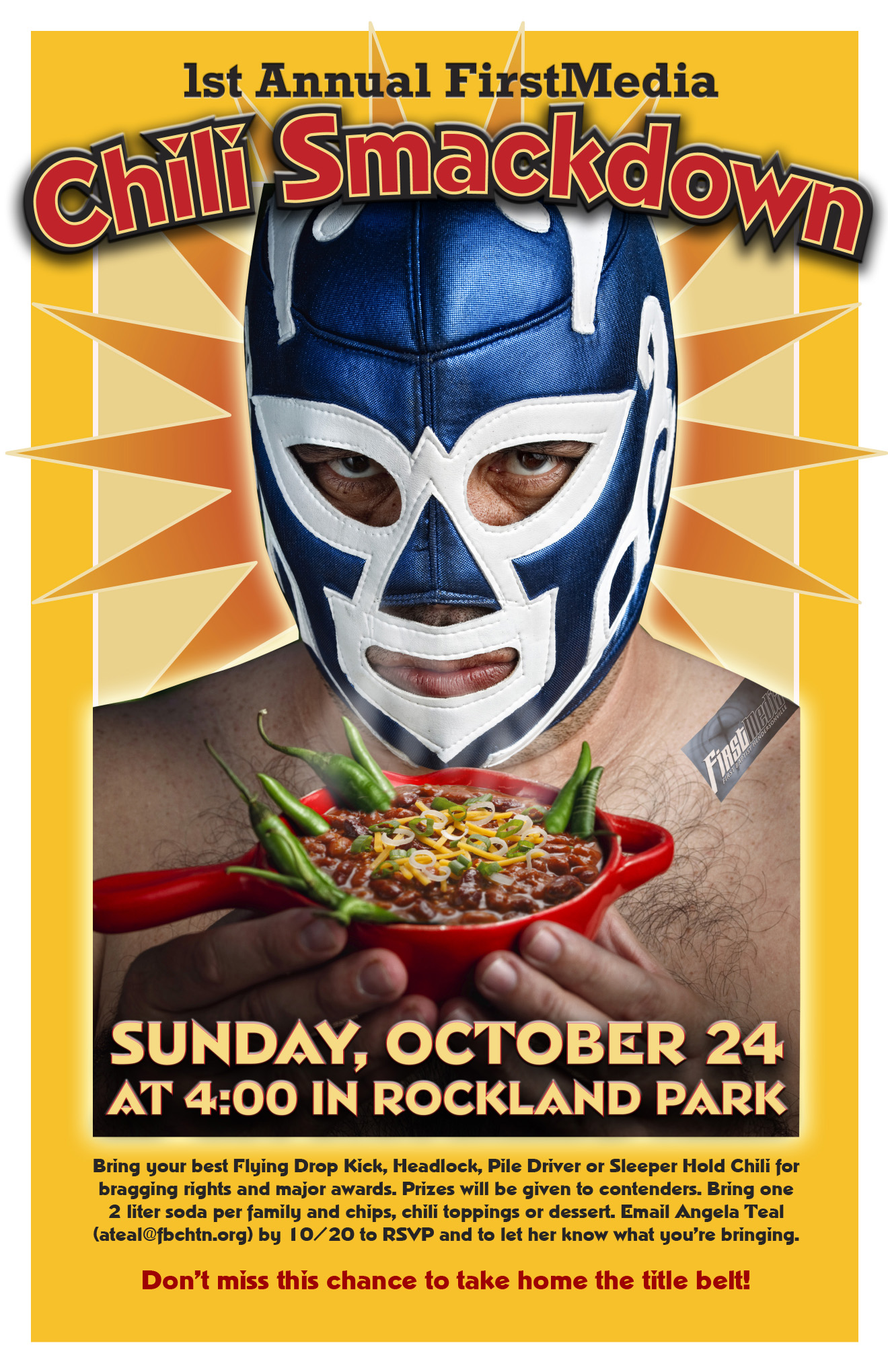 Chili Cook-off Poster