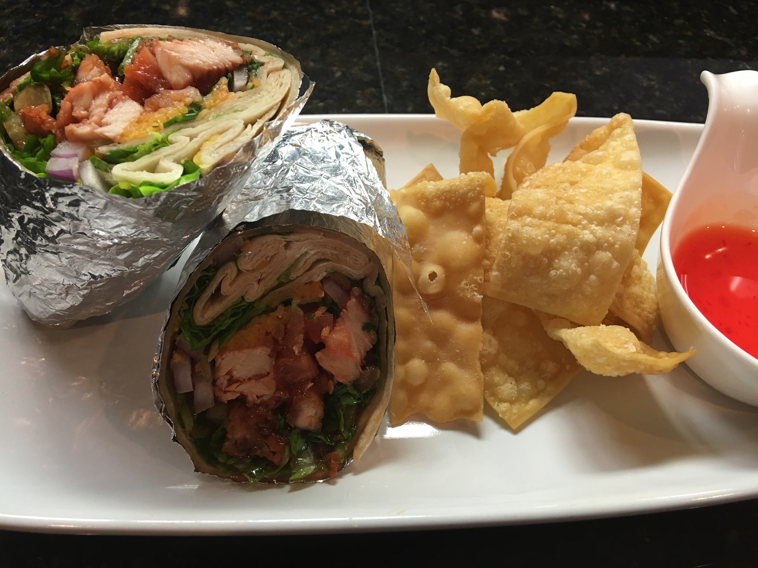 Honey Chicken Wrap - this weekend only!