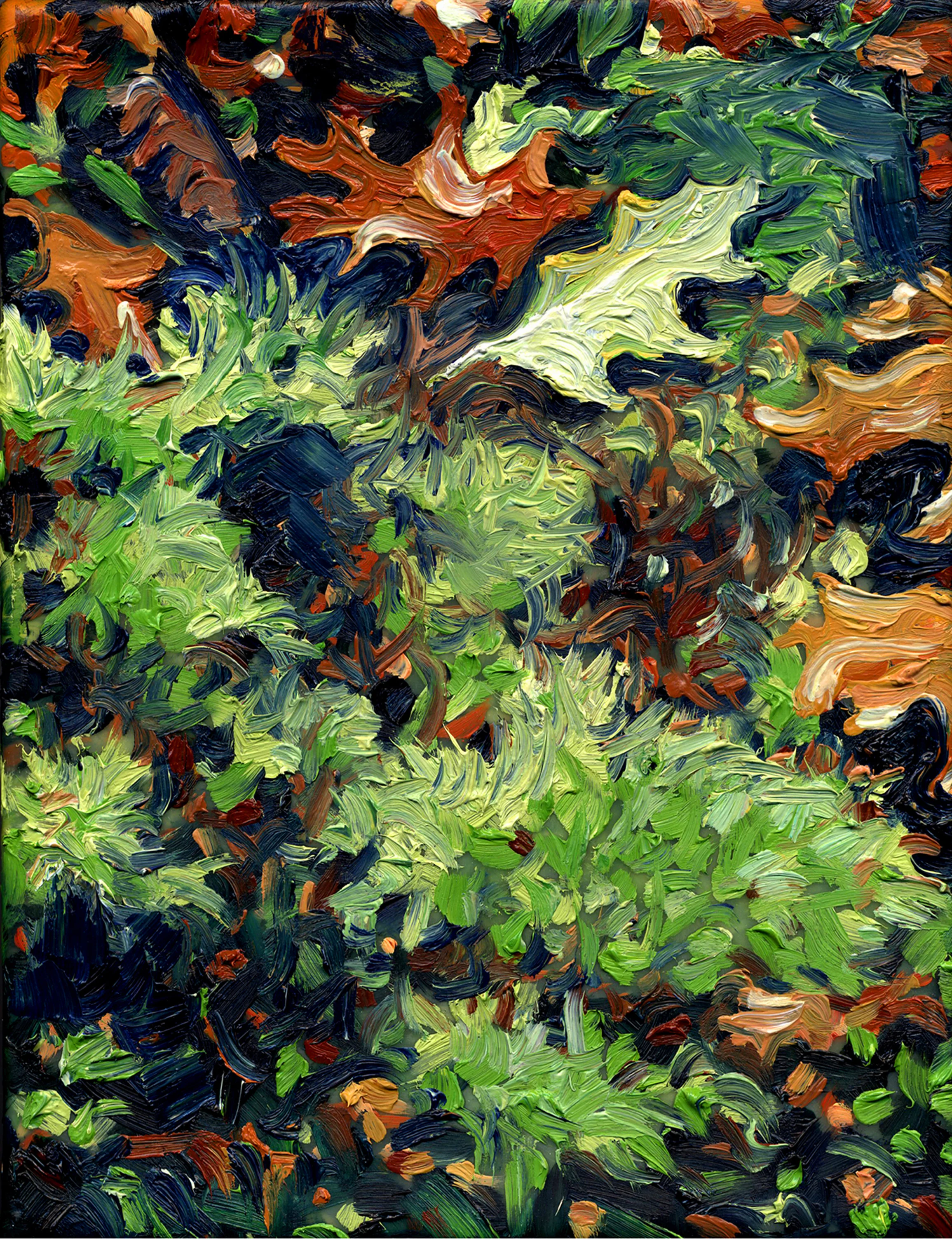 6" x 8"Oil and encaustic on canvasSOLD