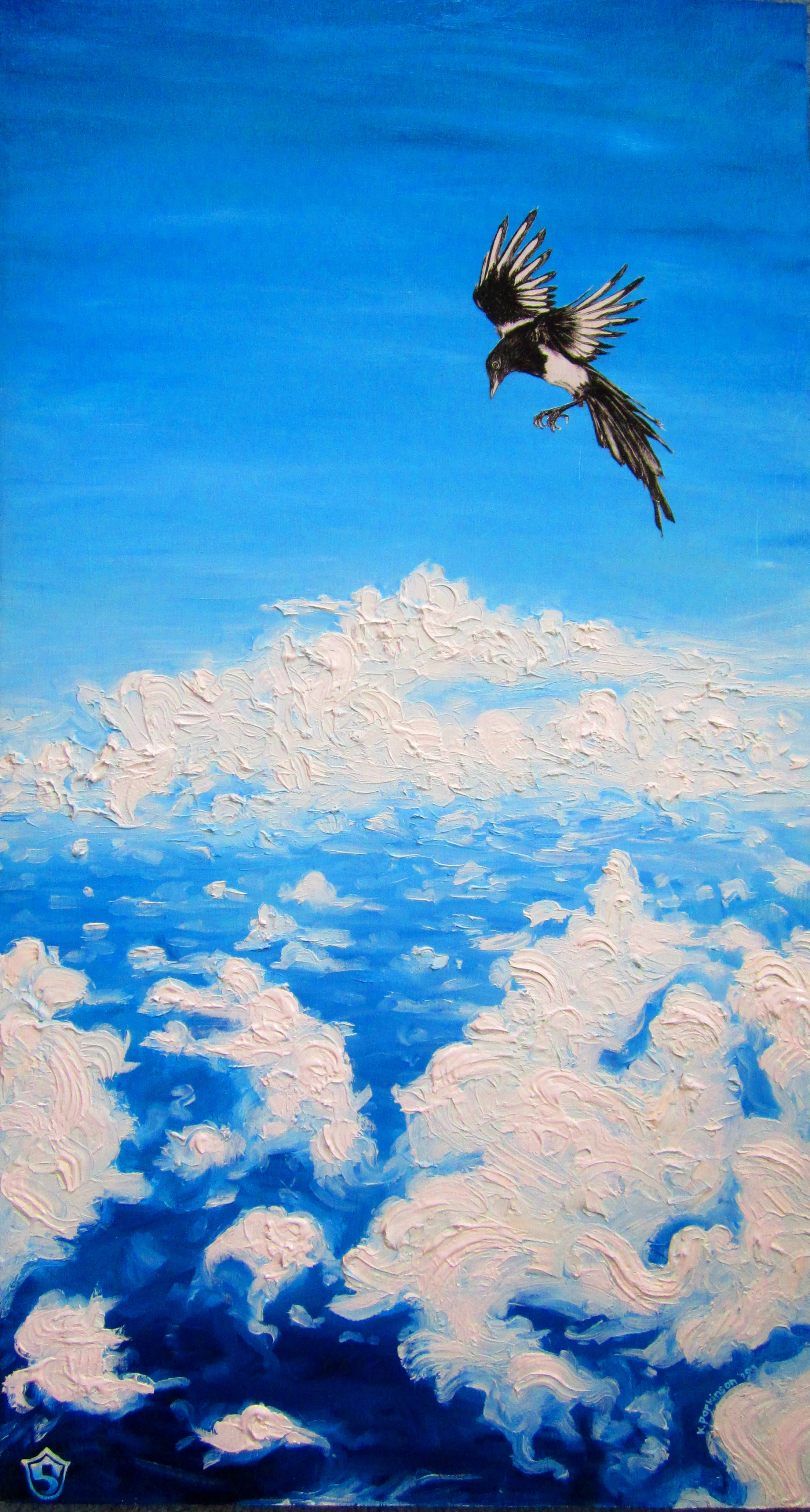 17" x 32"&nbsp;Oil on WoodSOLD