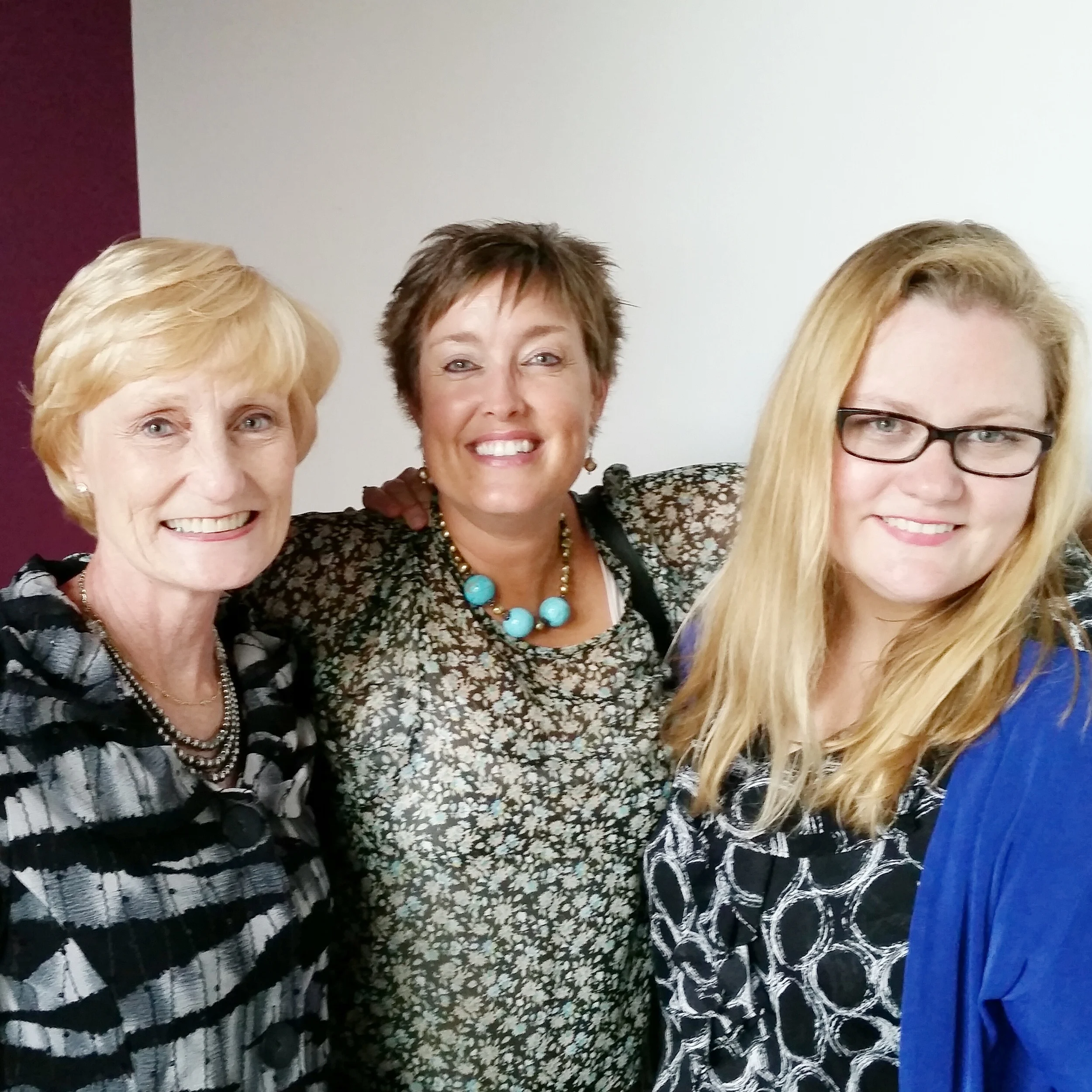 Diane Schmidt, Diane Schmidt & Associates; Megan Hill, KU Endowment; Merritt Engel, M&C