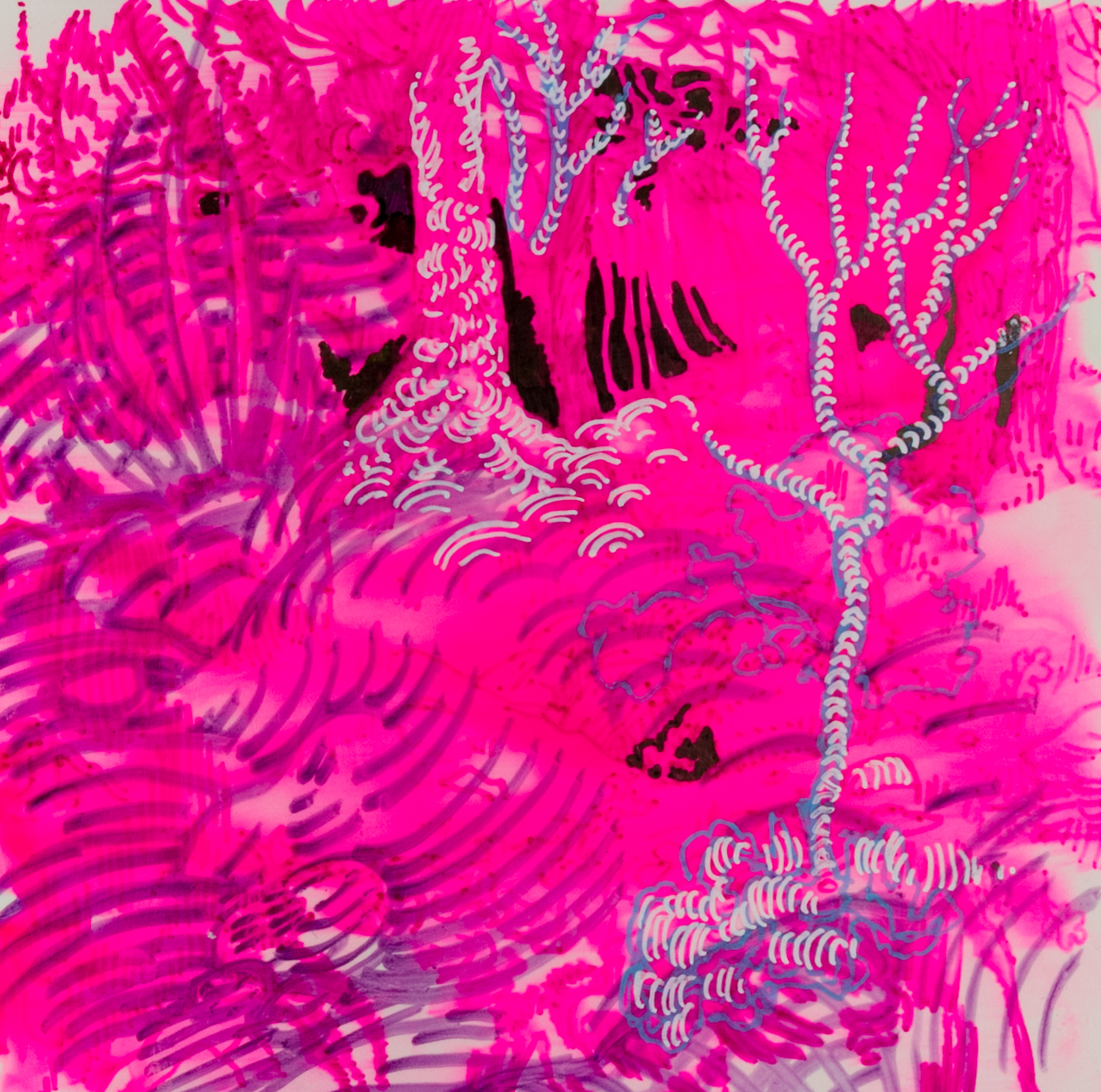  Neon Pink Woods series: Full Melt 