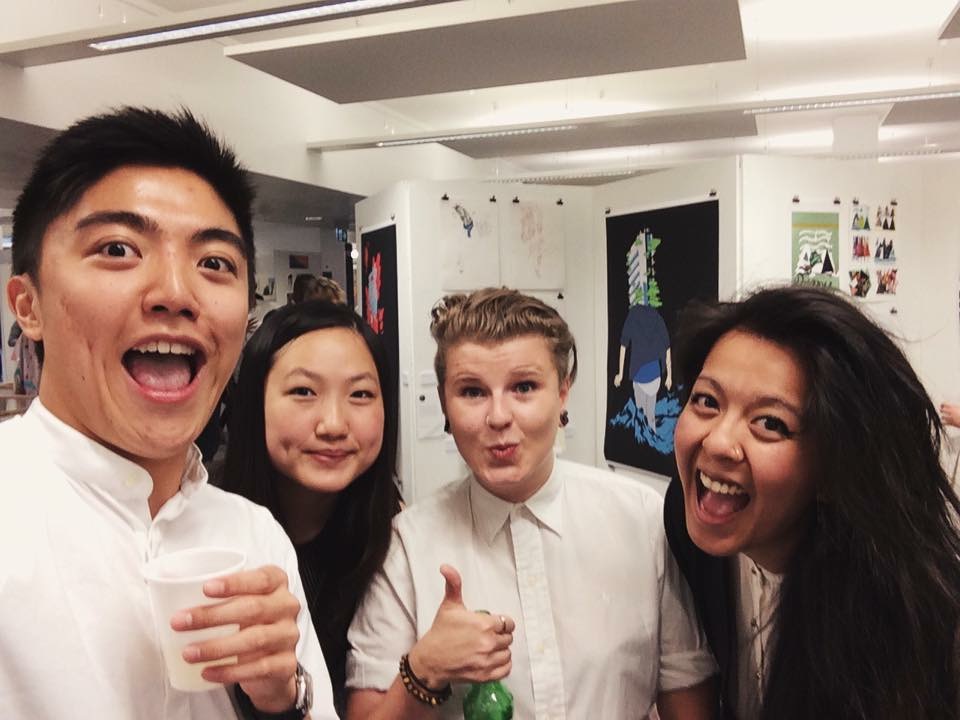 My creative group mates: Bryan, Robyn and Jenny.