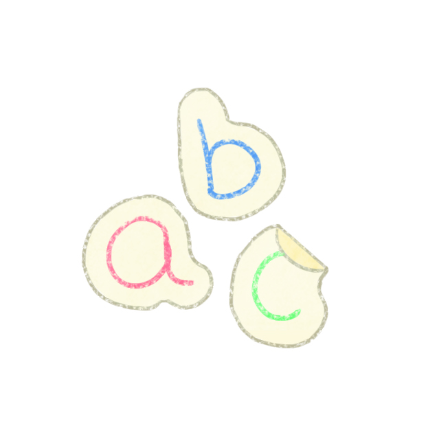 Sticker abc