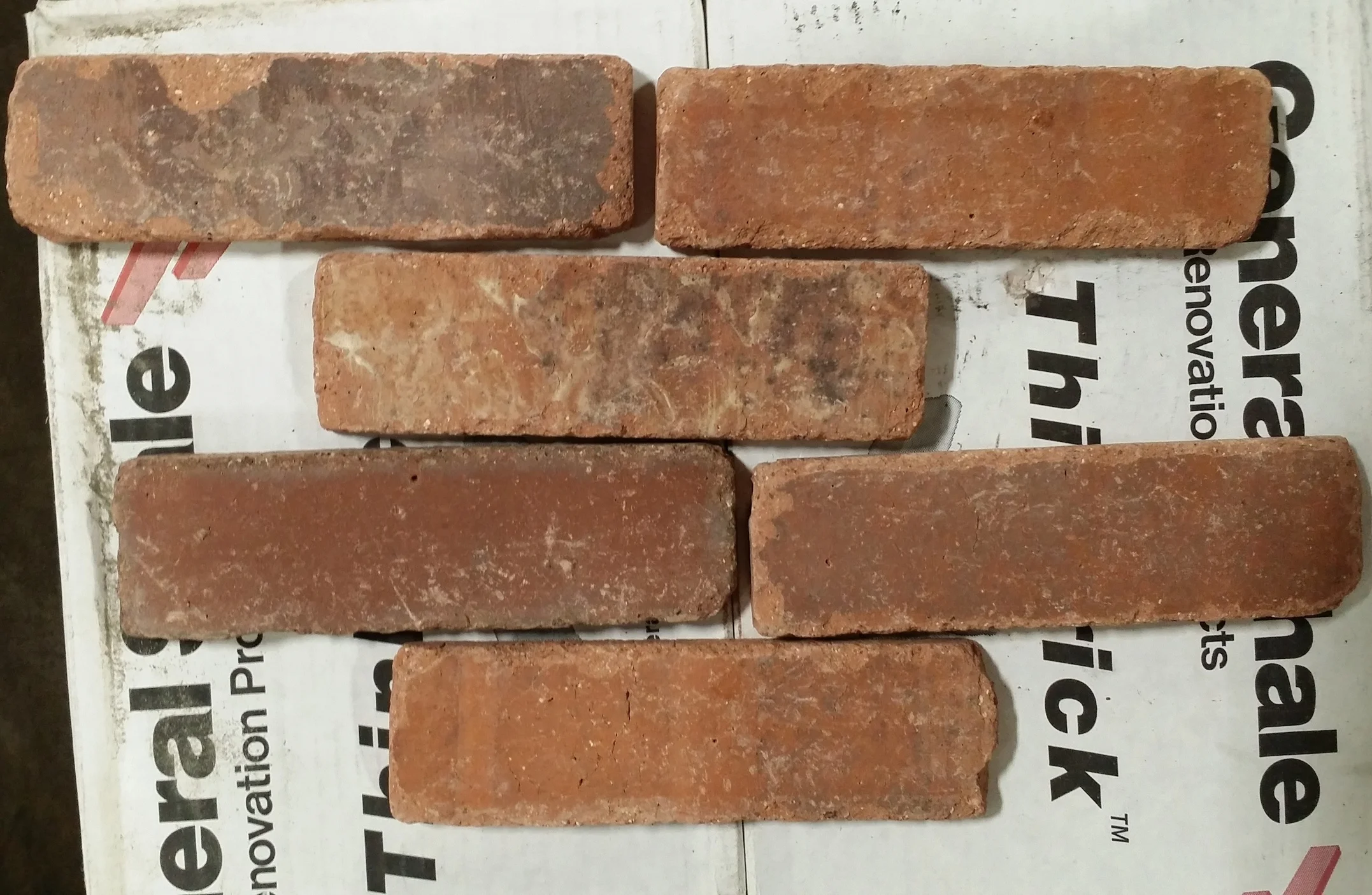 Thinbrick 322 SqFt in Stock $69.00/ Carton