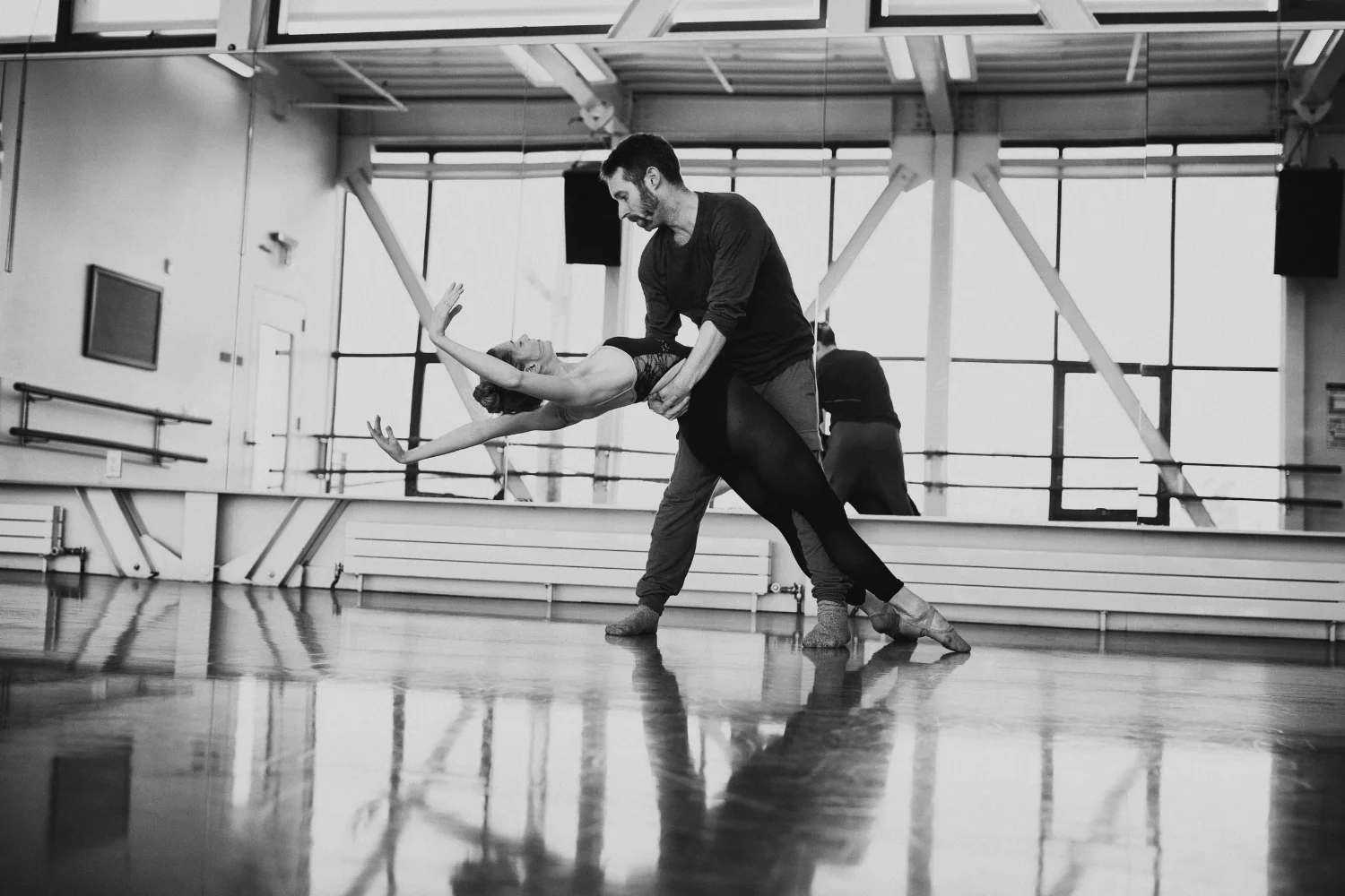 Photo from a new ballet I'm working on together with amazing and super talented choreographer Marika Brussel. "Falls Like Rain" ballet is a story about love, disconnection, care-taking and caregiving.