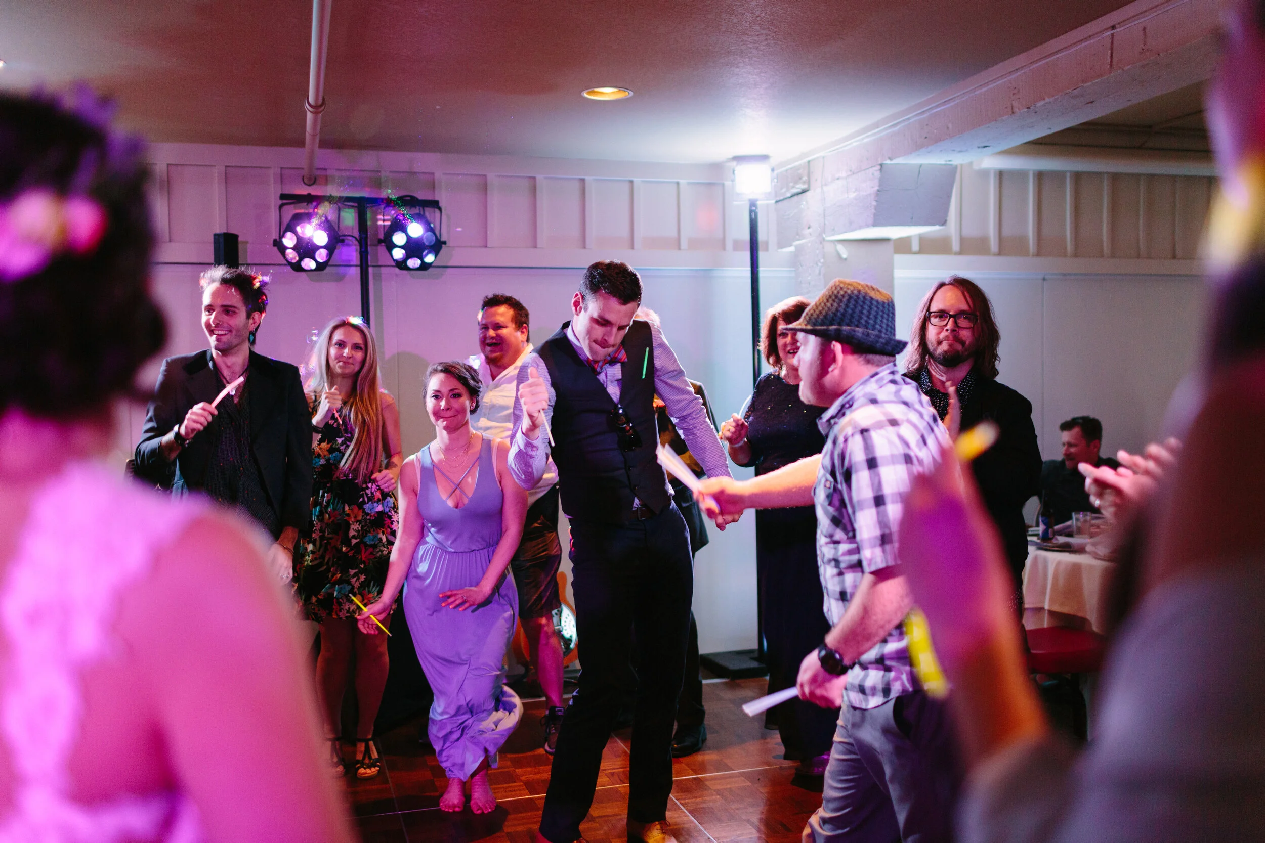 Dancing while we do the wedding planning
