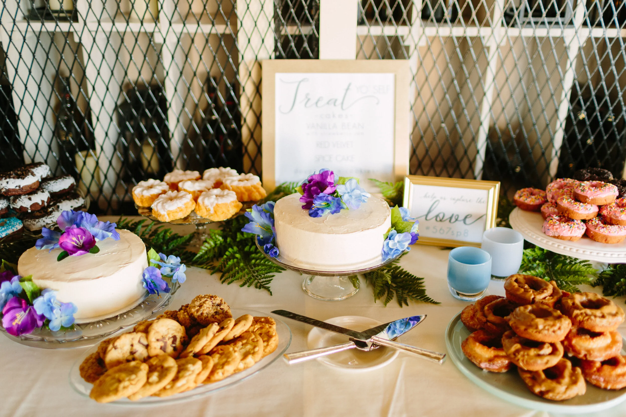 Wedding Coordination Desert Table 