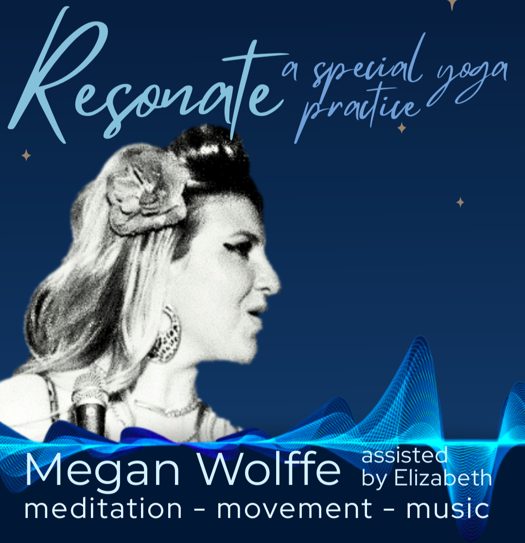 Black and white picture of Megan gazing into a starry sky