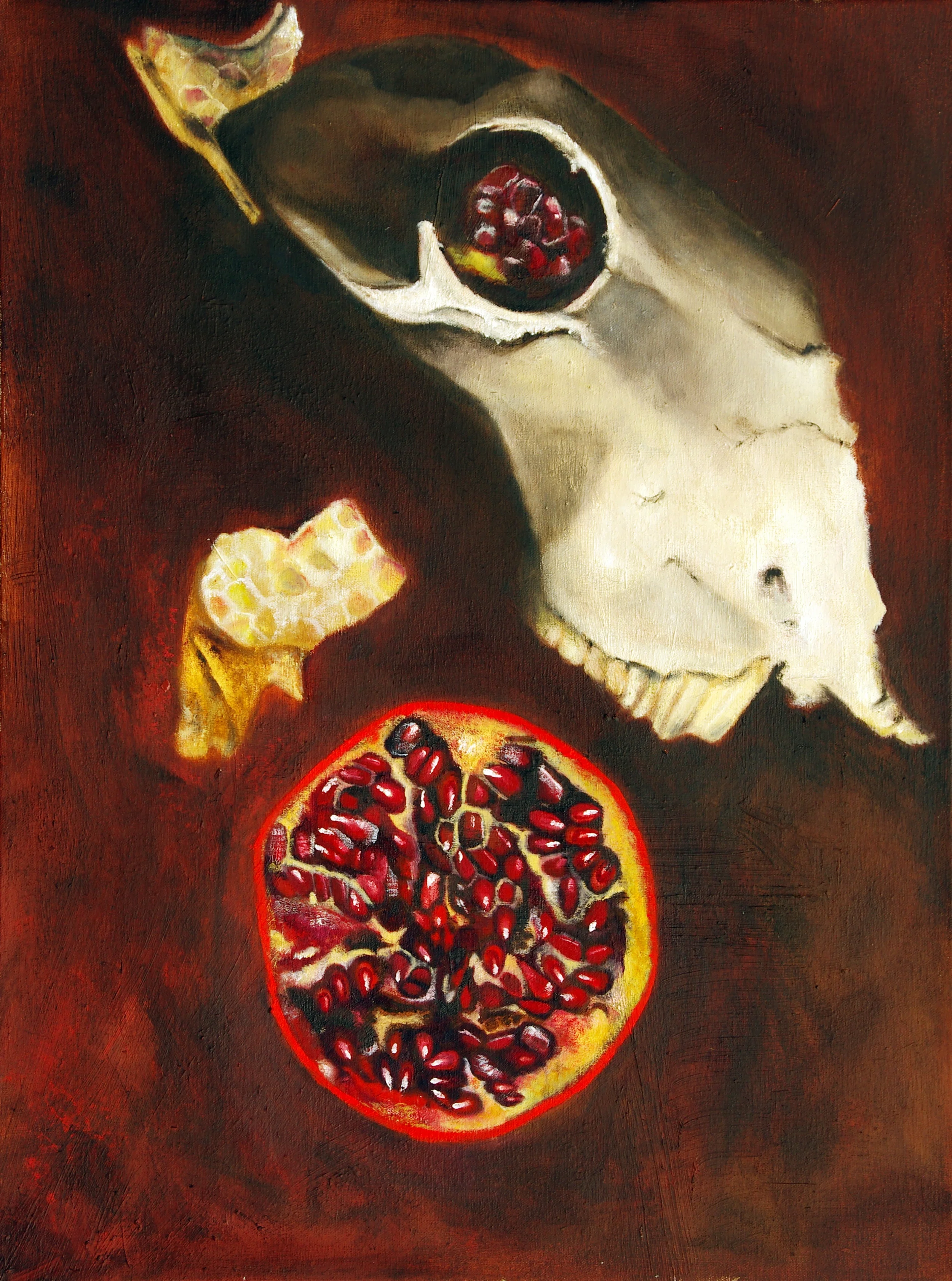 Untitled. Oil on wood. 18"x24". 2014.