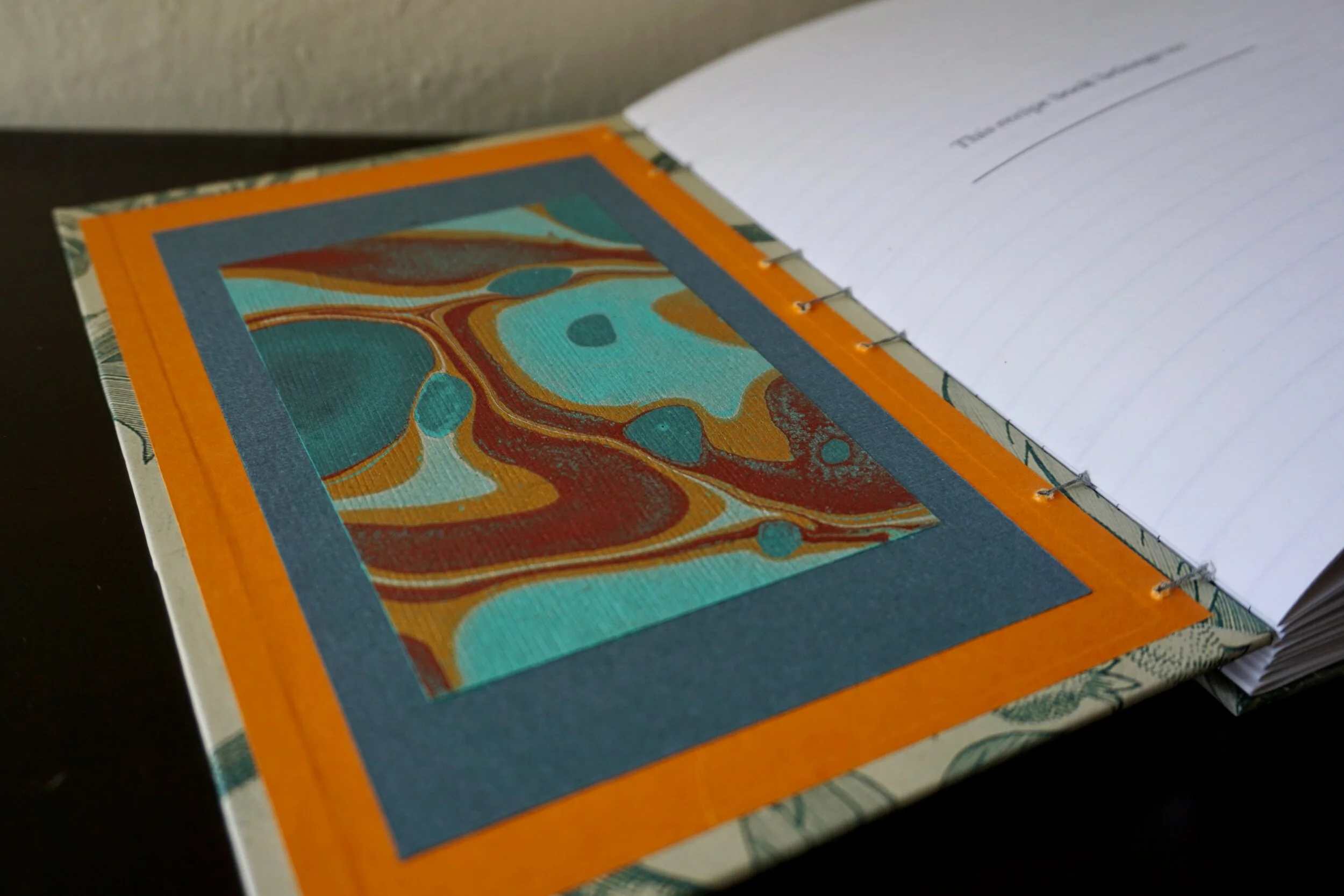 Recipe Book with Decorative Japanese Paper