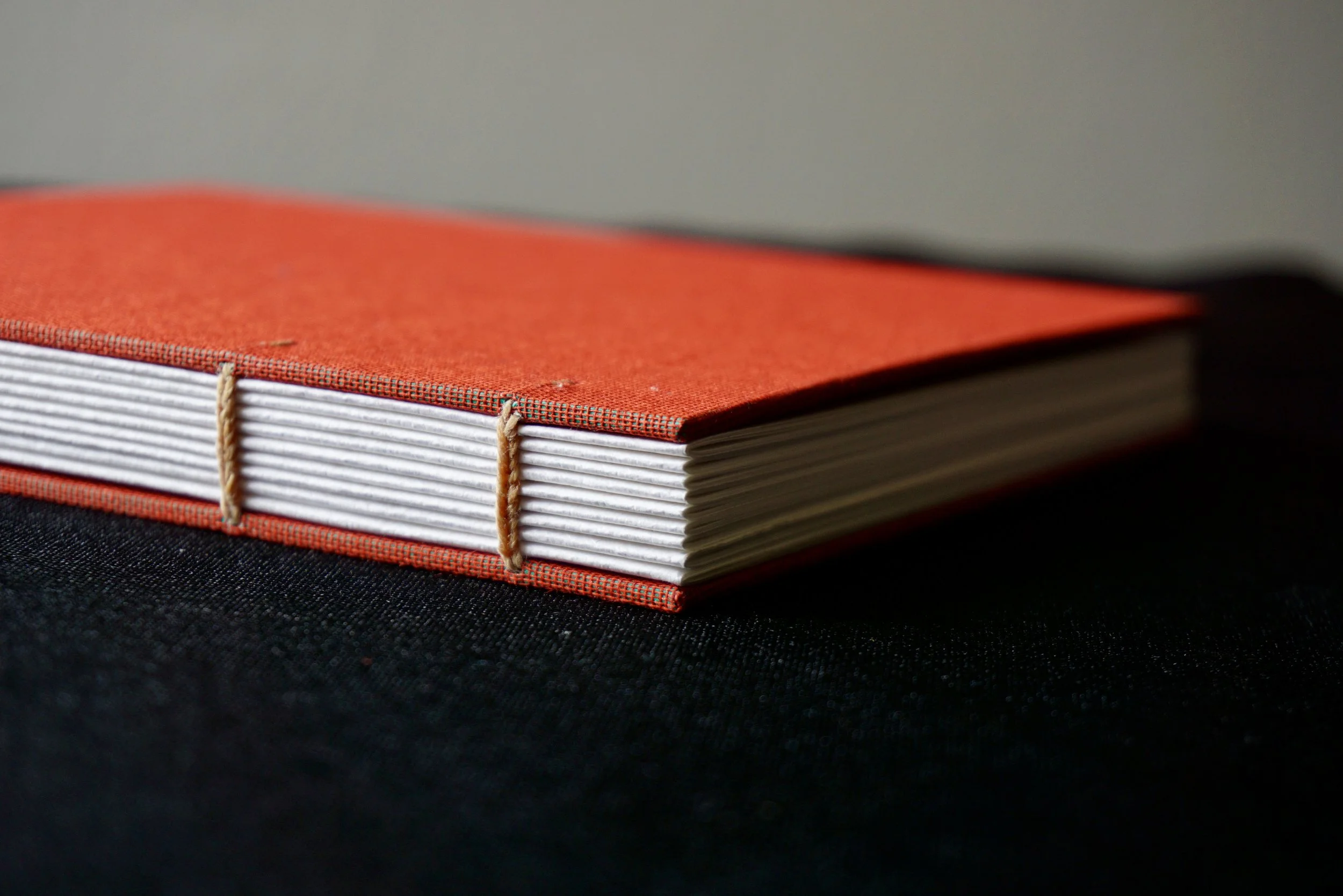 Blank sketchbook with Copper-Red Covers