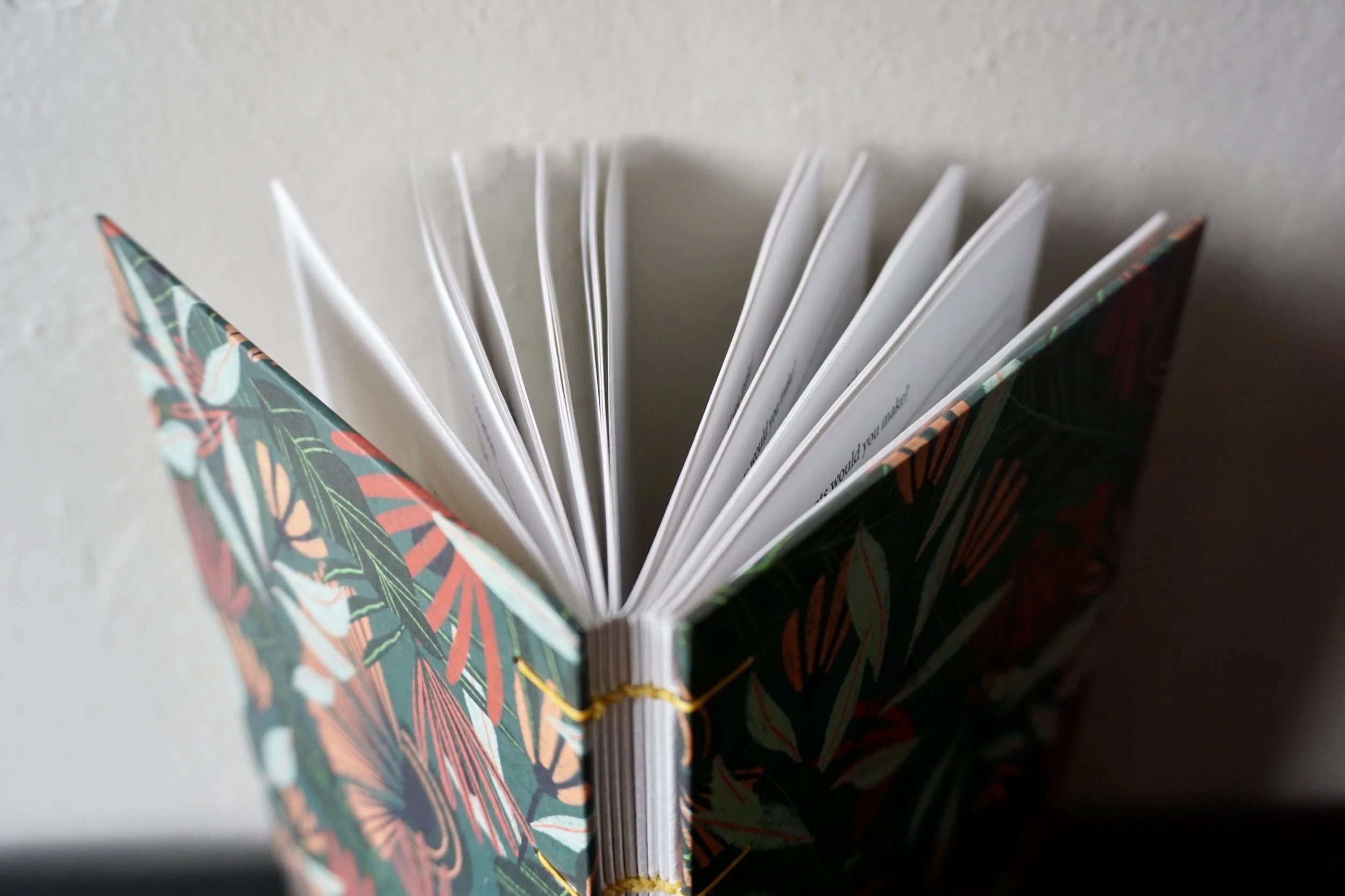 Yoga Teaching Journal with Decorative Tropical Covers