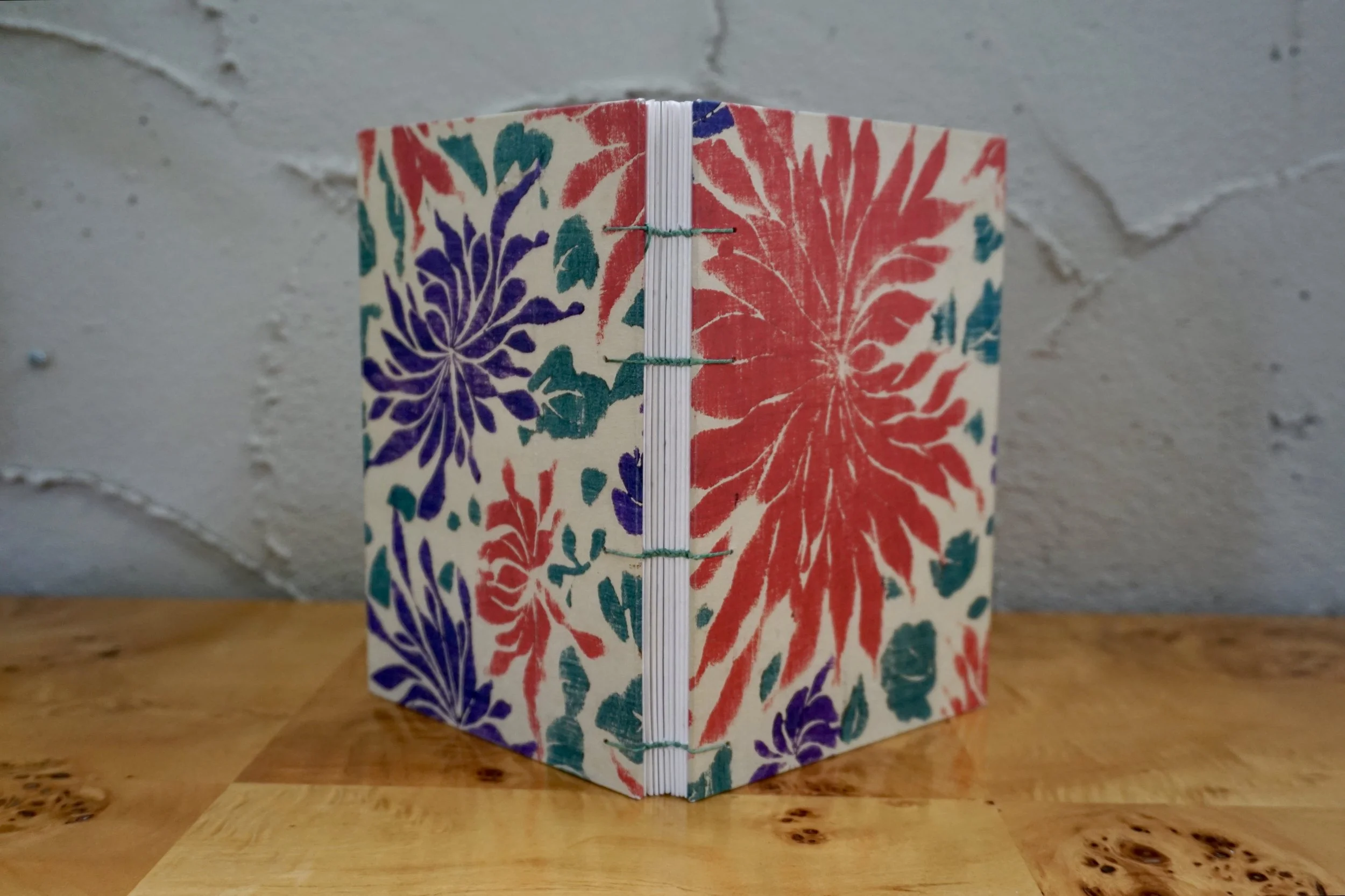 Weekly Planner with Decorative Floral Japanese Covers
