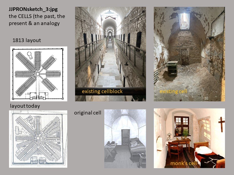 Though over time, the original layout has been jammed full with awkward additions and since being abandoned in 1971, the Penitentiary, as is, bears witness to the decrepitude of 50 years of total neglect, with everything rotted, moldy and in partial