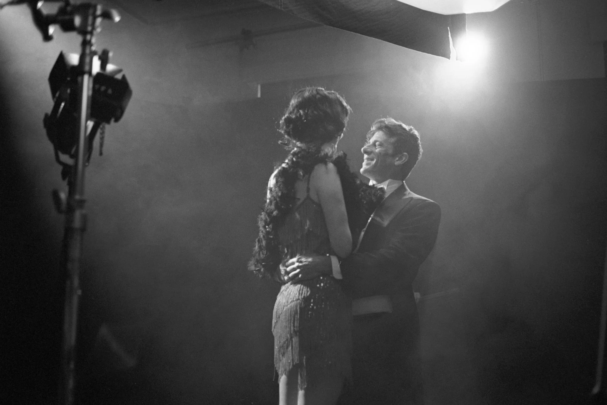 Lead actress Alice Dessuant and supporting actor Frank Harvester