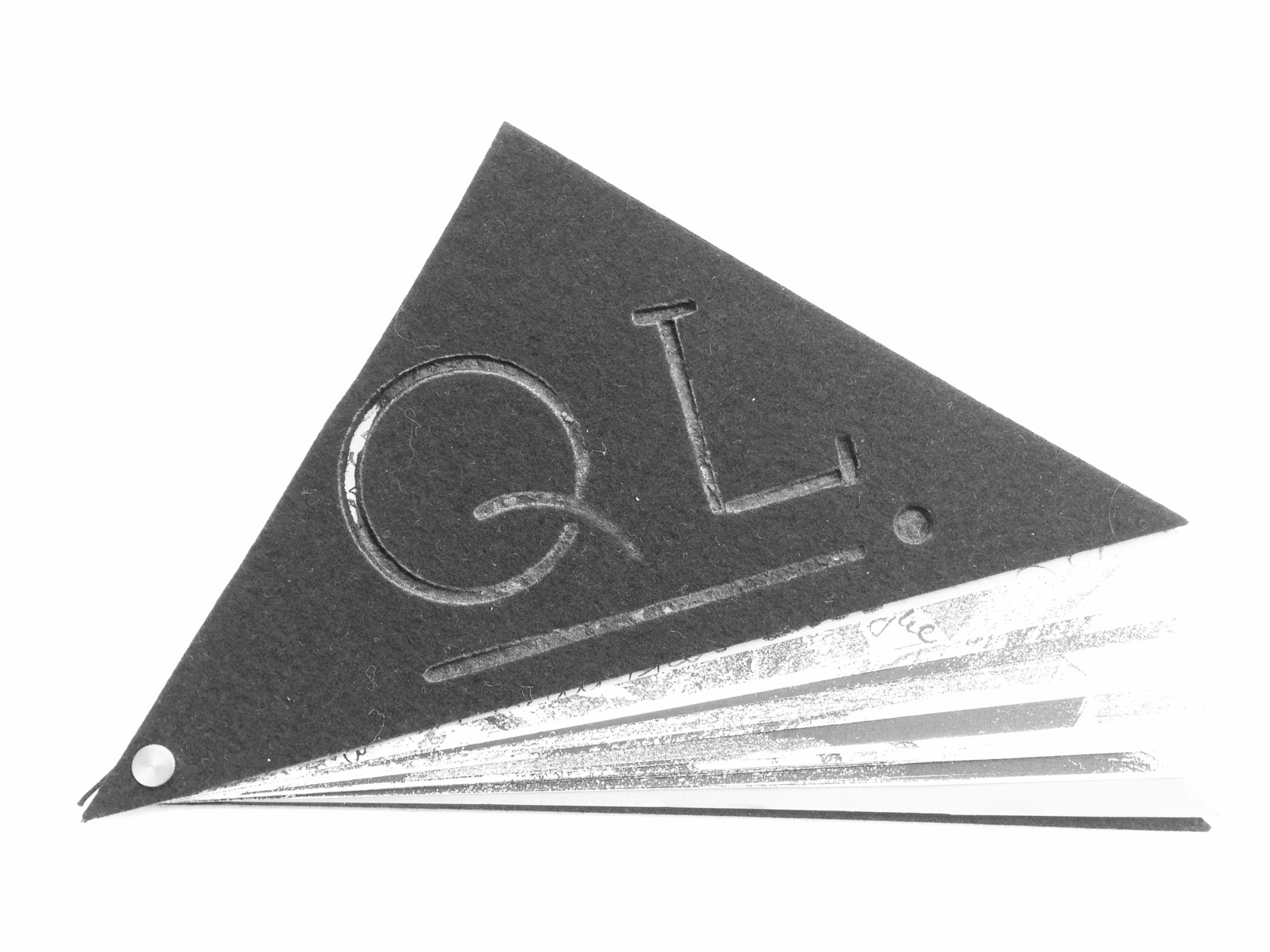 Bush Billy Lids . Artists' Book. 2000 © Ida Montague The front cover features the burn mark from a cattle brand.