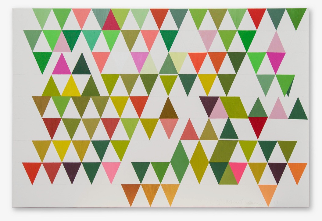 Sorting Out the Greens . Acrylic on canvas, 102 x 152 cm © Ida Montague ENQUIRE