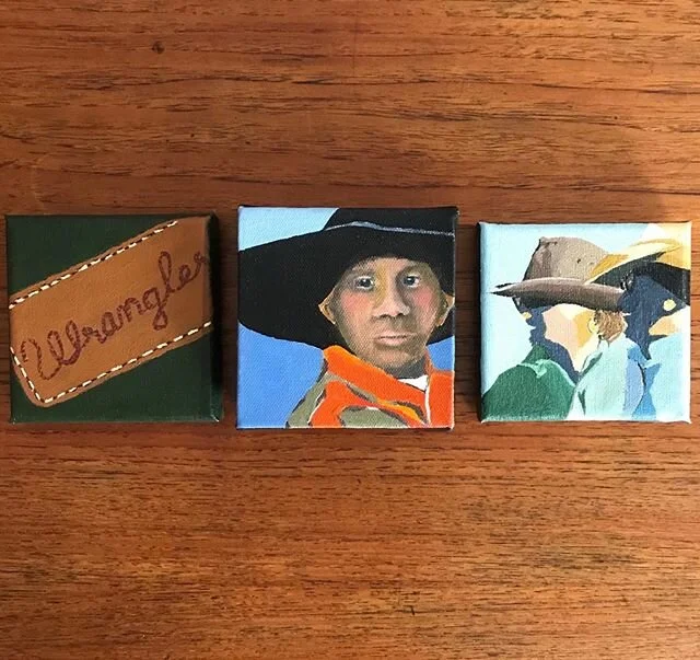 Updated: 4th set from my series &lsquo;On the Road&rsquo; A$200 for @artistsupportpledge - 3 x Mini canvas paintings 10x10cm pictured + P&amp;P 🎨 .

With the Covid-19 virus, many artists will struggle to support themselves and their practices. Matth