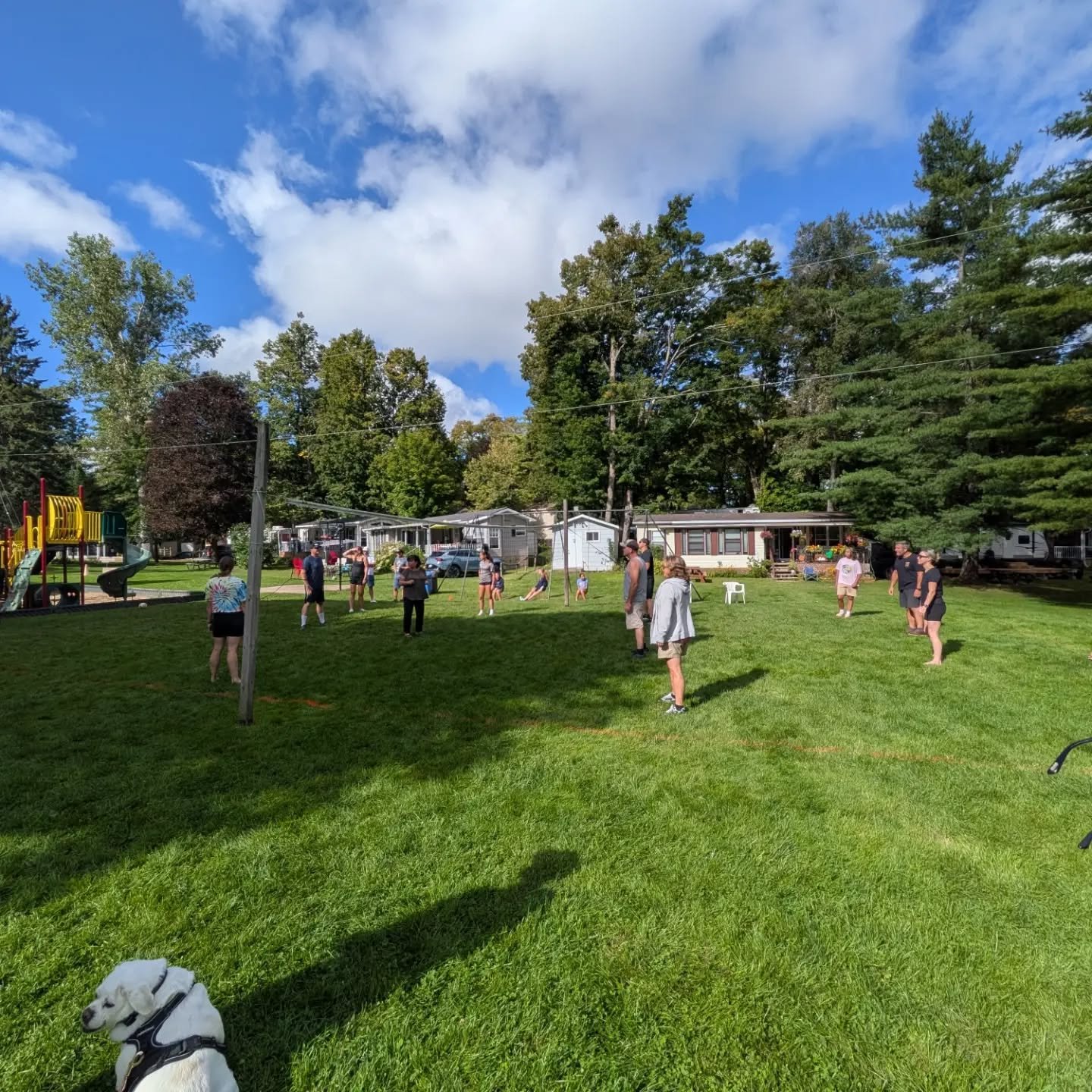 Thank you to Keith for running the volleyball tournament. A great time for everyone