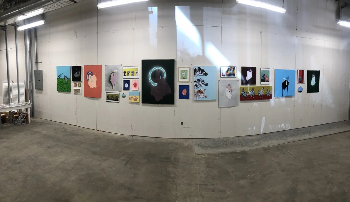Devin Culpepper and Grace Porter, The Art Project Pop Up at Crosstown Concourse, October 2018