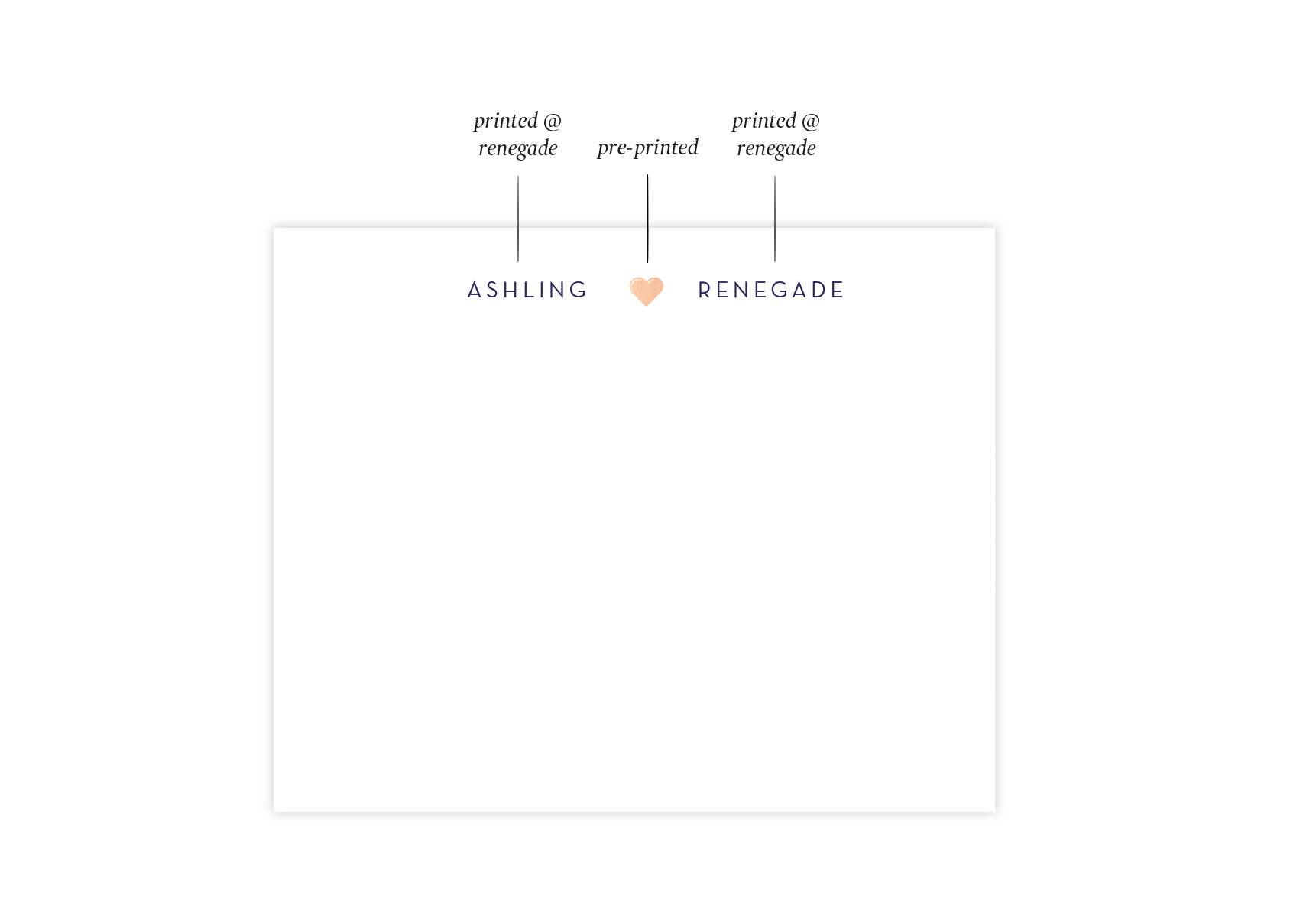 stationery mock up