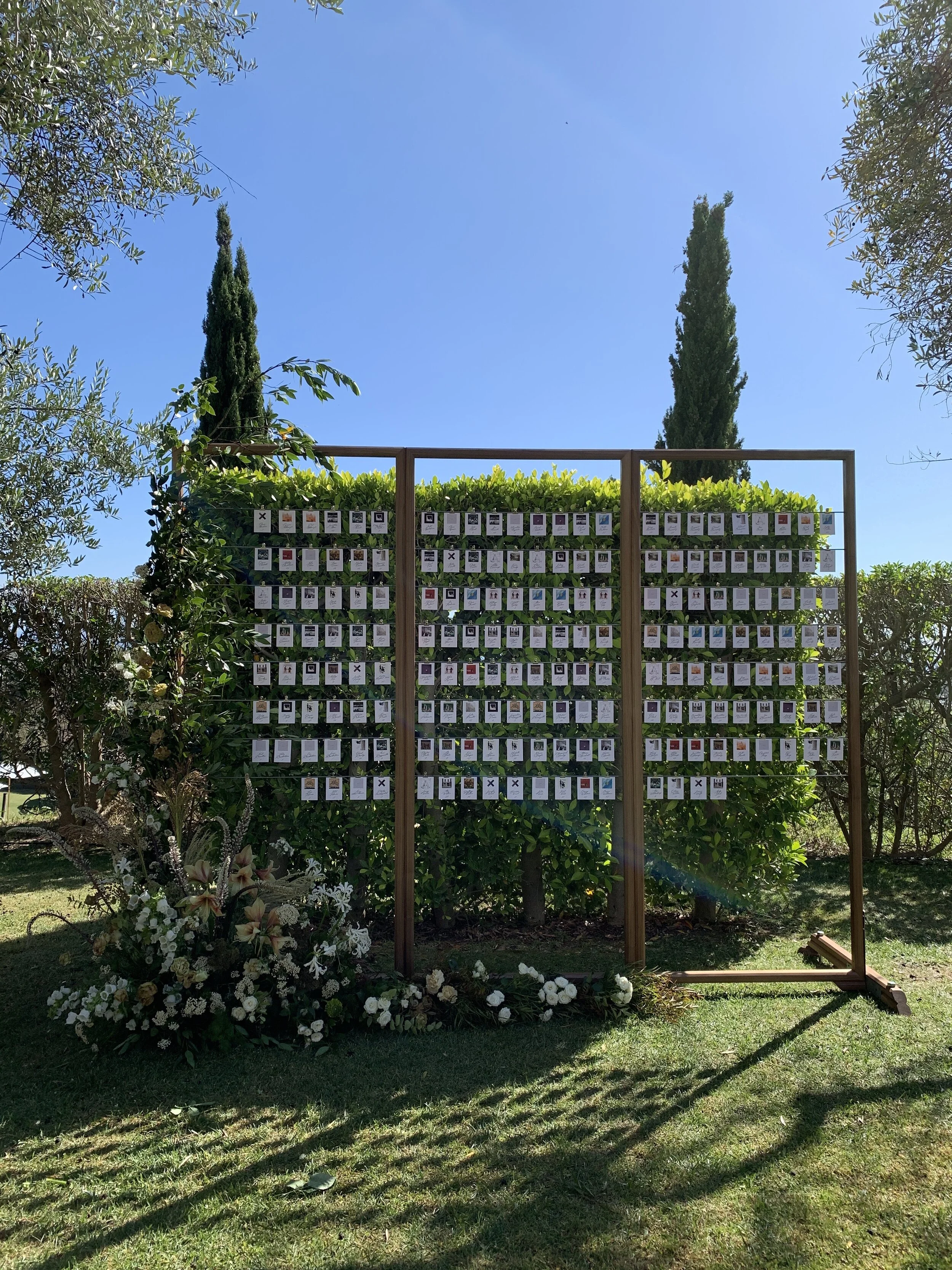 Escort Card Frame