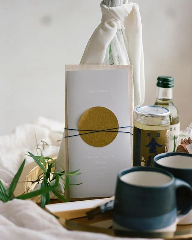 Anyone else feeling some extreme wanderlust right now? To help us cope, we&rsquo;re highlighting some of our favorite destination weddings this week. First up, C&amp;N&rsquo;s dream wedding in Naoshima, Japan, which kicked off with these welcome gift