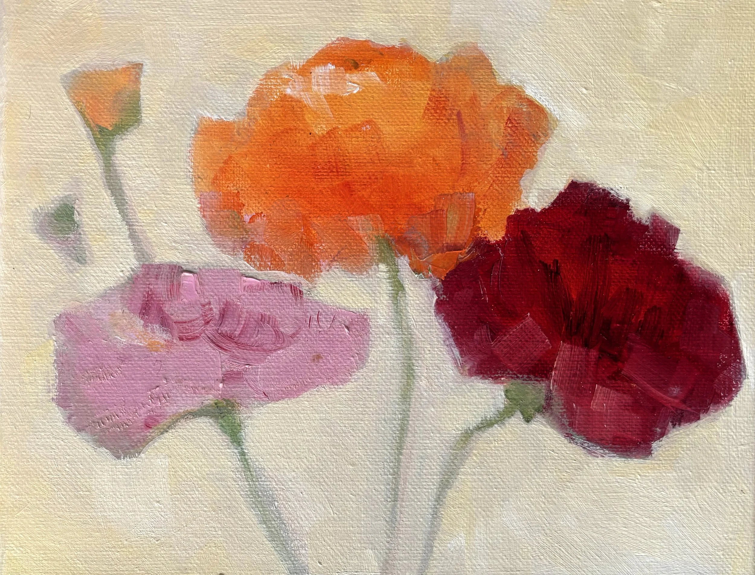 Three Flowers