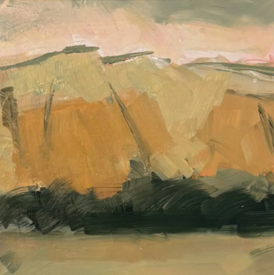 Ghost Ranch Just Before the Rain