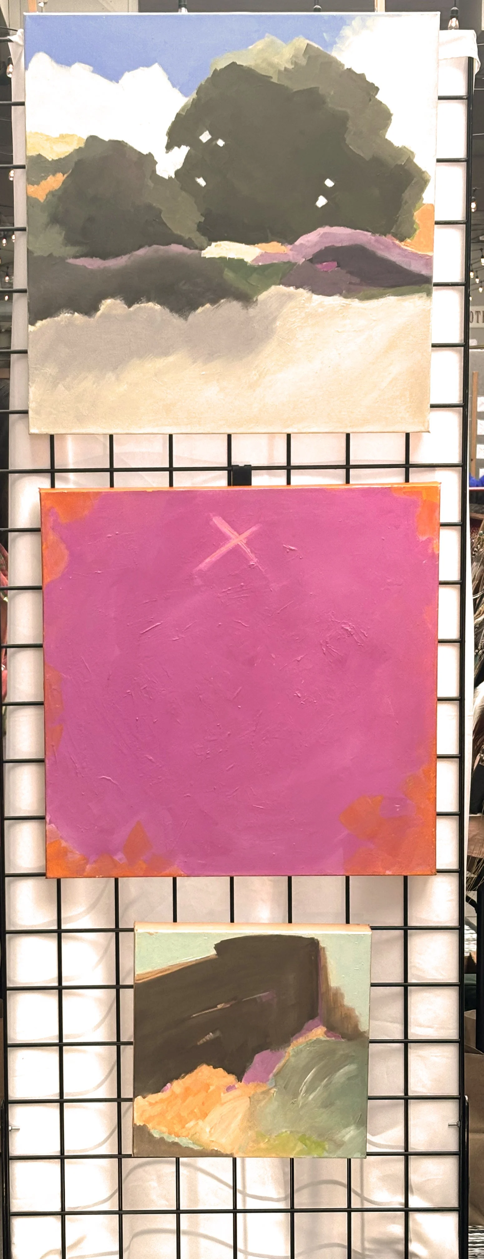 Railyard Art Market Display