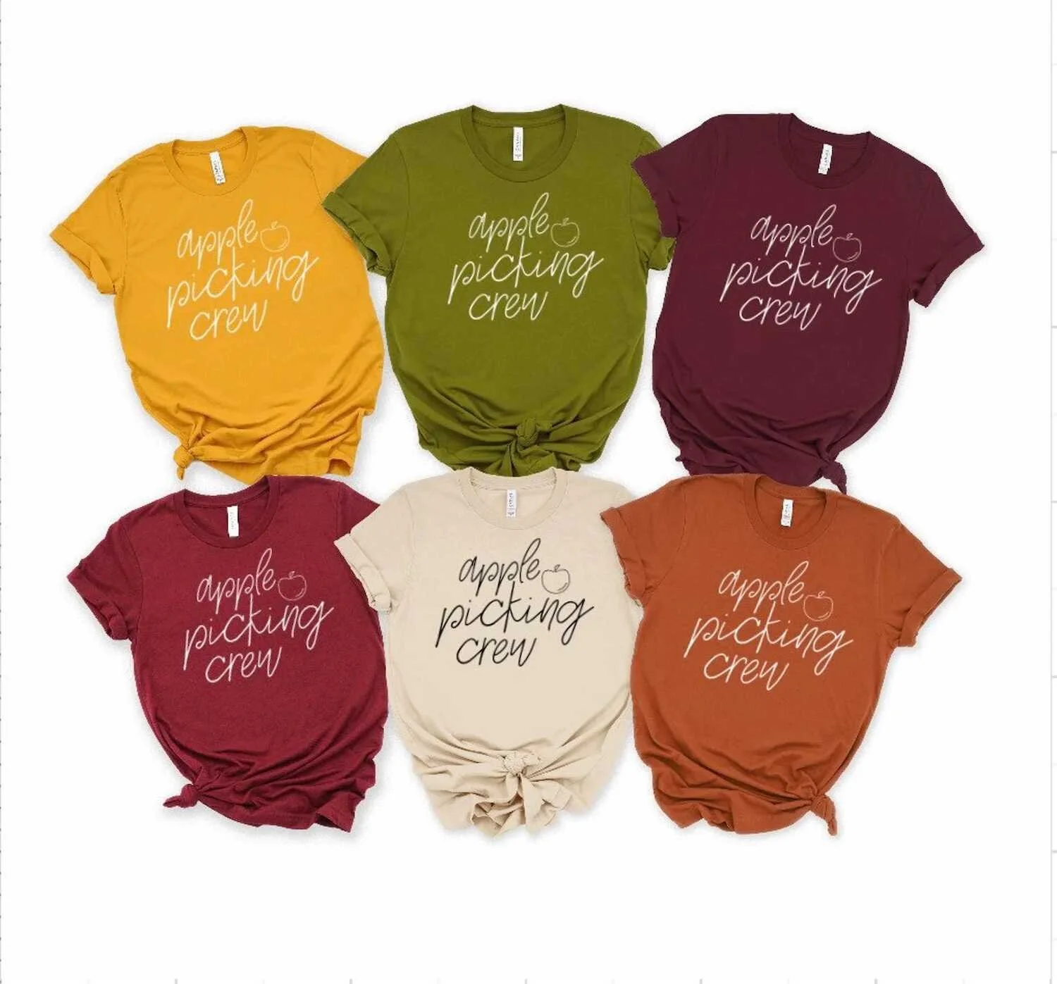 Apple Picking Crew T-Shirts