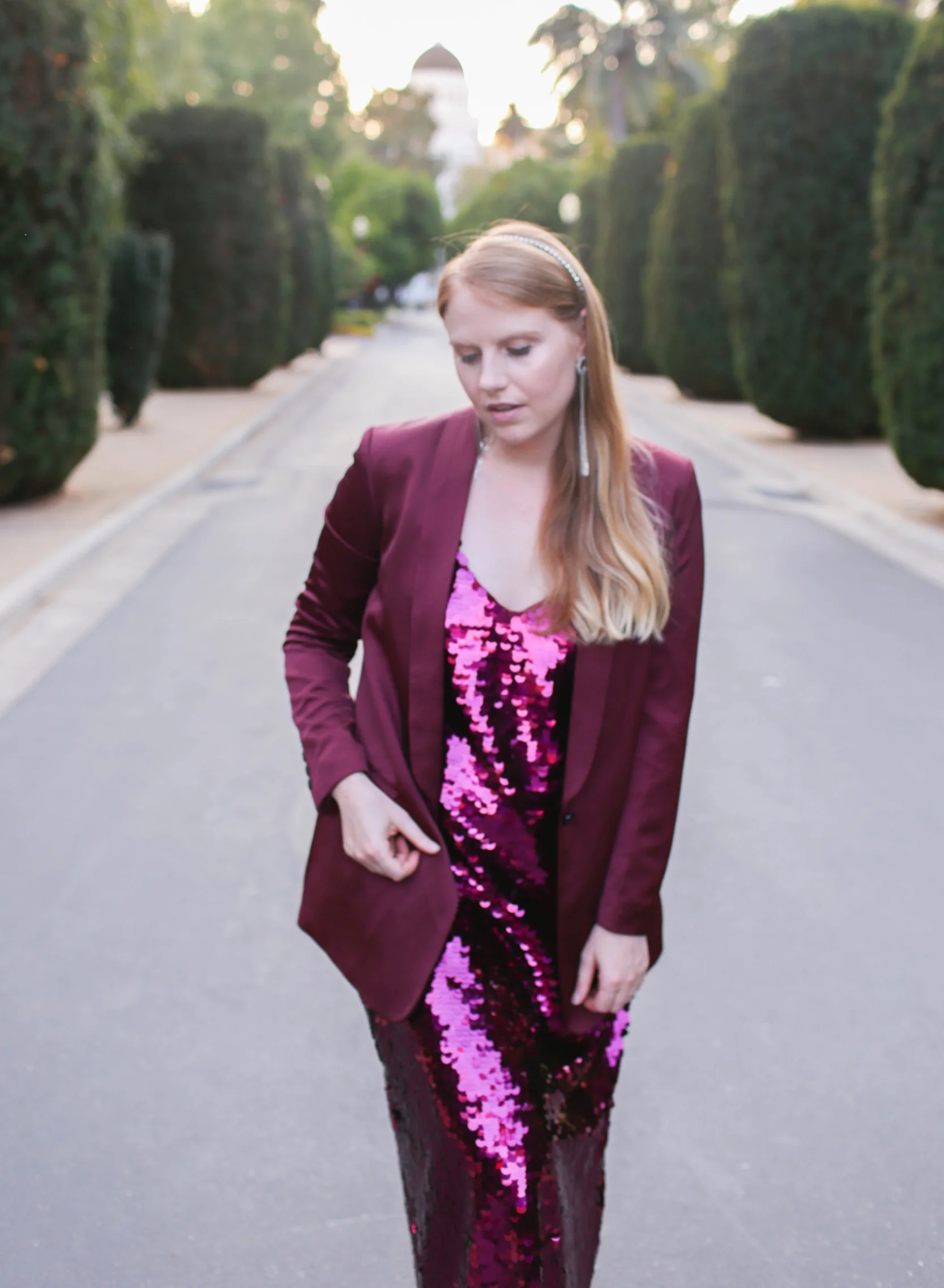 How I Style My Free People Sequin Midi Dress
