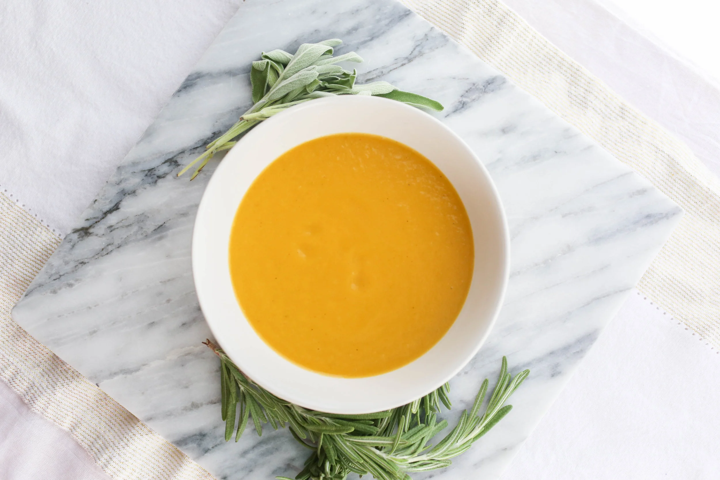 Butternut Squash and Green Apple Soup