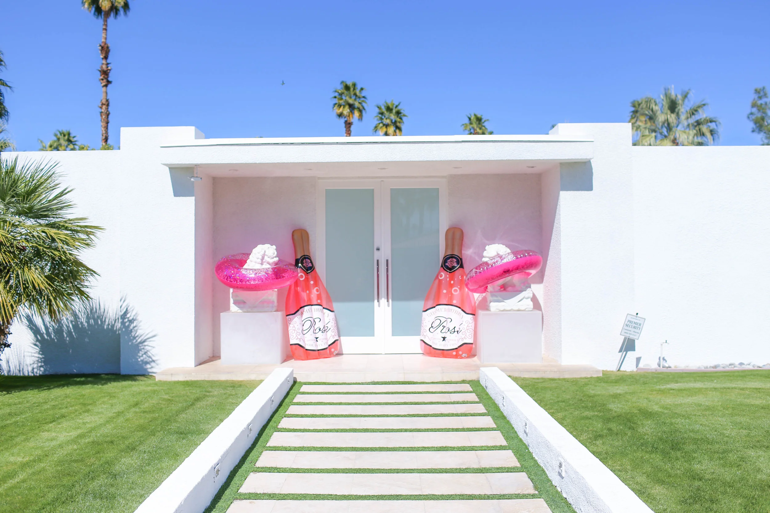 Palm Springs Doors Tour + Inside the Pink Door