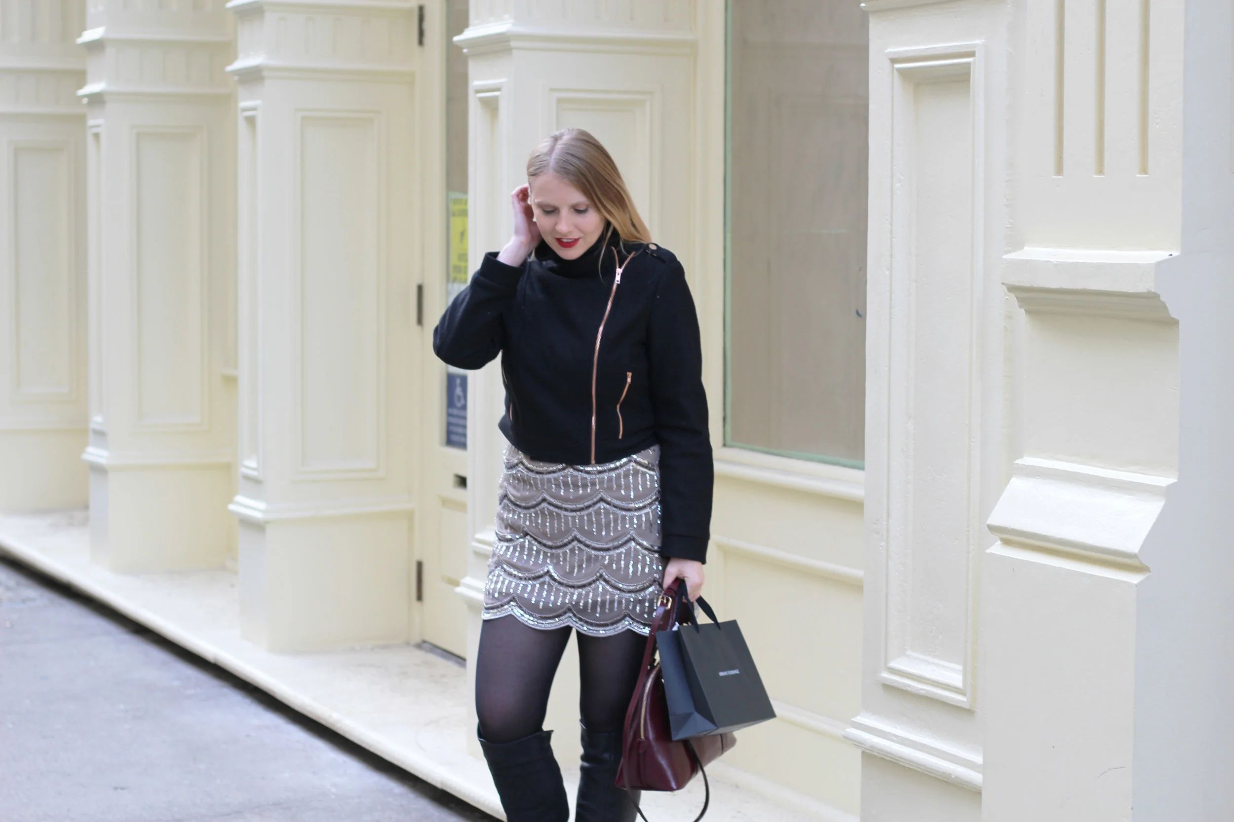 How to Wear Sequins Casually and Styled for the Daytime