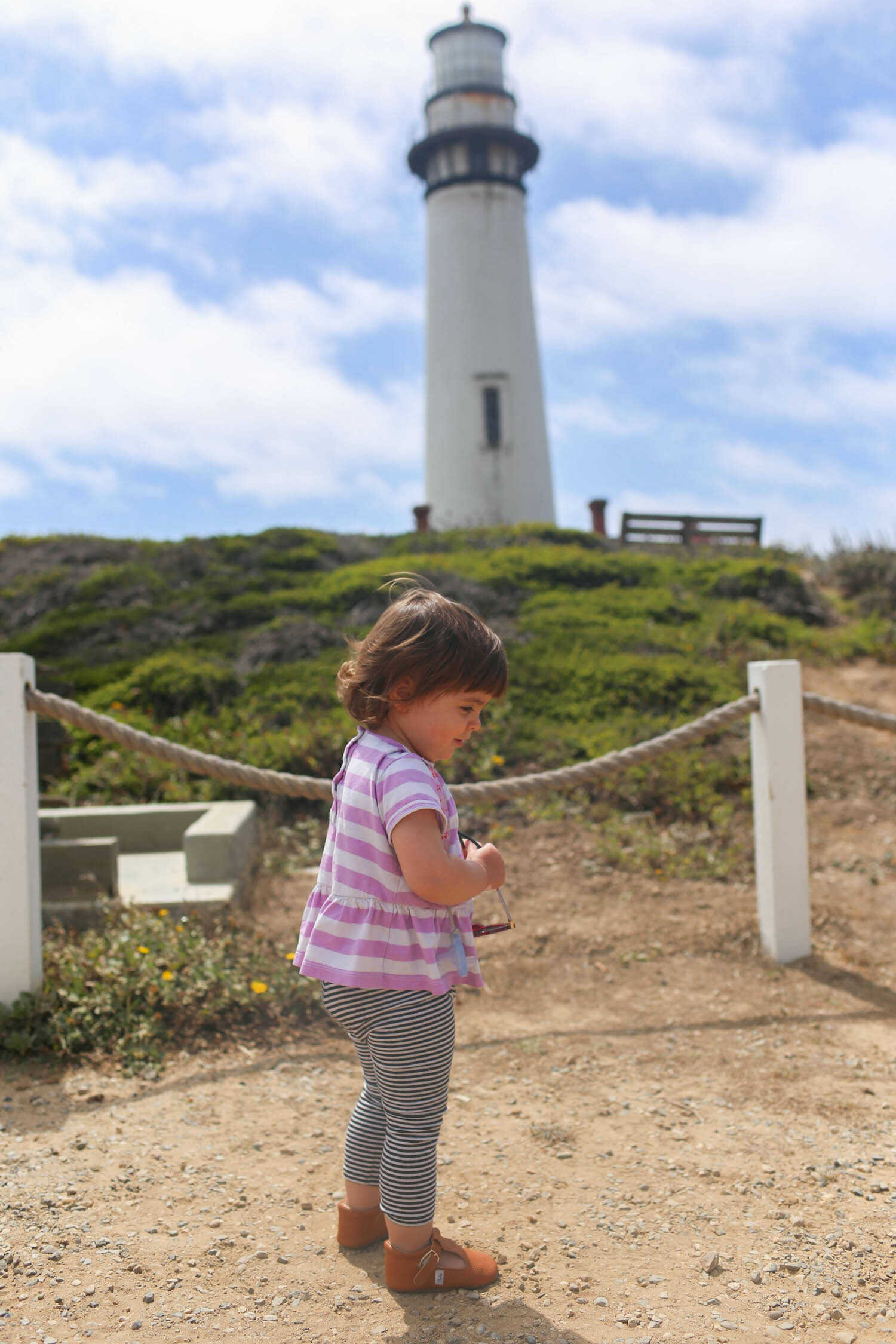 Pigeon Point Lighthouse along Highway 1.