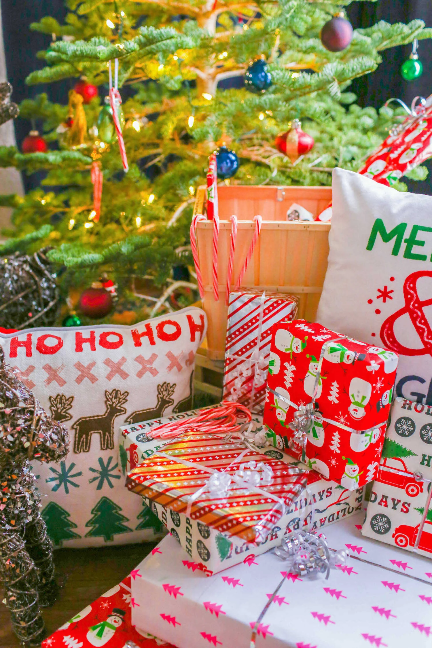 Gennifer Rose - Best Christmas Gifts for All Five Love Languages - Wrapped gifts under the Christmas tree.